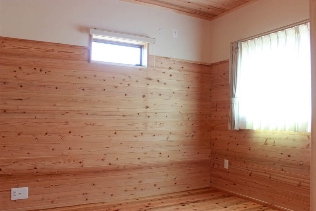 大分で建てる自然素材の家・もくせい工舎施工事例・宇佐市・お部屋