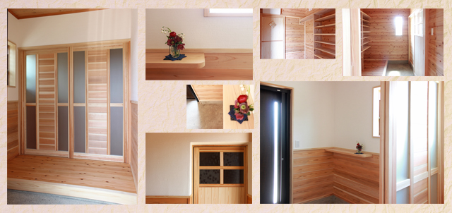 20190326_宇佐市・ゼロエネ仕様・無垢の木と漆喰でできた自然素材の家。玄関ホール