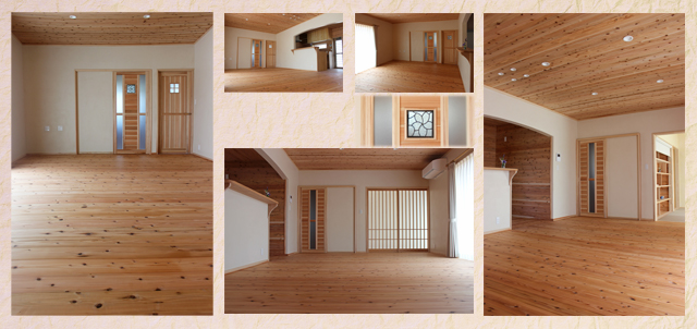 20190326_宇佐市・ゼロエネ仕様・無垢の木と漆喰でできた自然素材の家。リビング