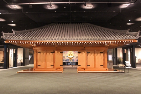 富貴寺大堂模型