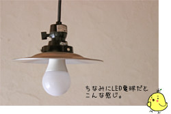 LEDだとこんな感じ