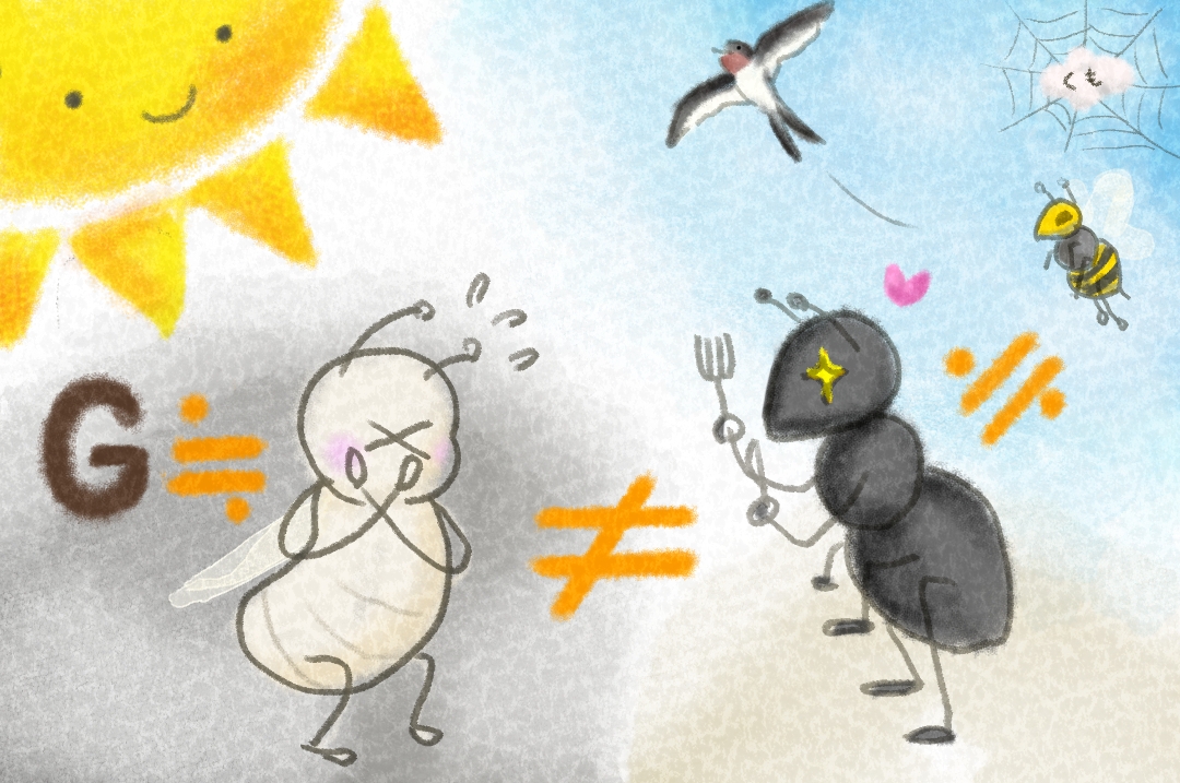 シロアリと天敵